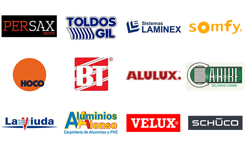 Recambios Persianas PERSAX TOLDOS GIL SISTEMAS LAMINEX SOMFY HOCO BT ALULUX CARIBE LAVIUDA ALUMINIOS-ALONSO VELUX SCHUCO Gavà